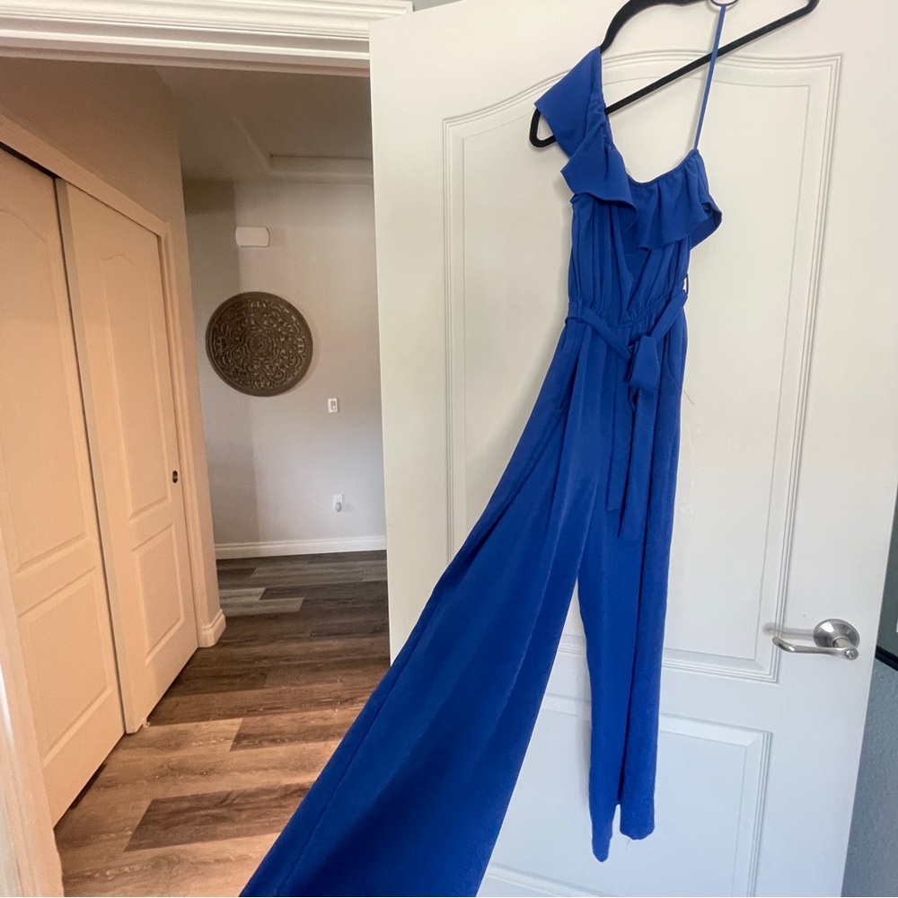 Monteau Bold One Shoulder Jumpsuit
